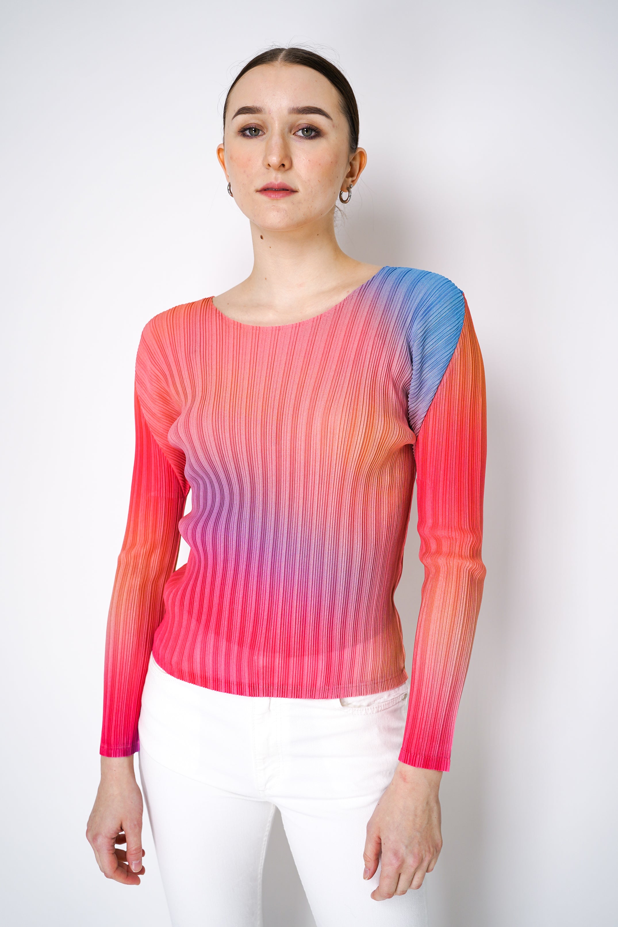 PLEATS PLEASE ISSEY MIYAKE - PLEATS PLEASE ISSEY MIYAKE BRIGHT BLUEの通販 by  コメントで柄物10%OFF ※プロフ必読｜プリーツプリーズイッセイミヤケならラクマ