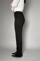 Annette Gortz Skinny Pleat Stretch Viscose Slim Pants in Black - Ashia Mode – Vancouver, BC