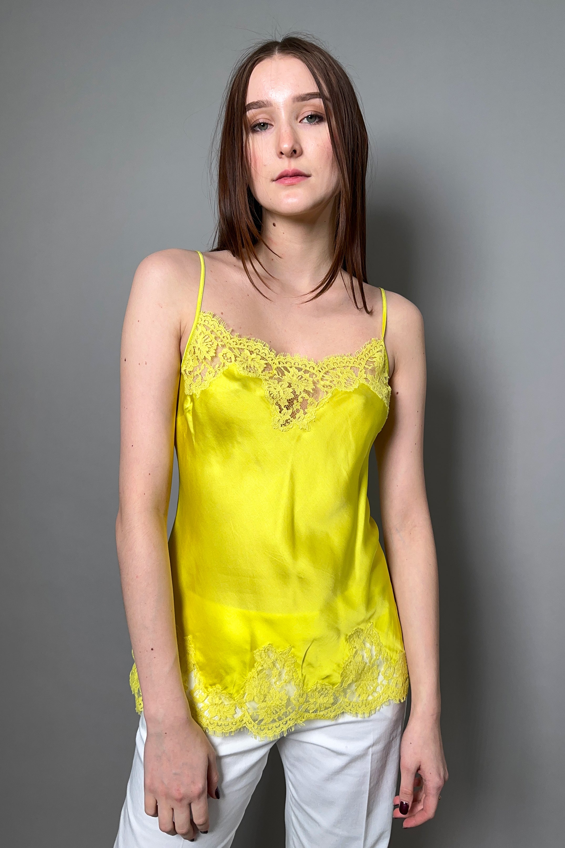 Yellow Lace Cami