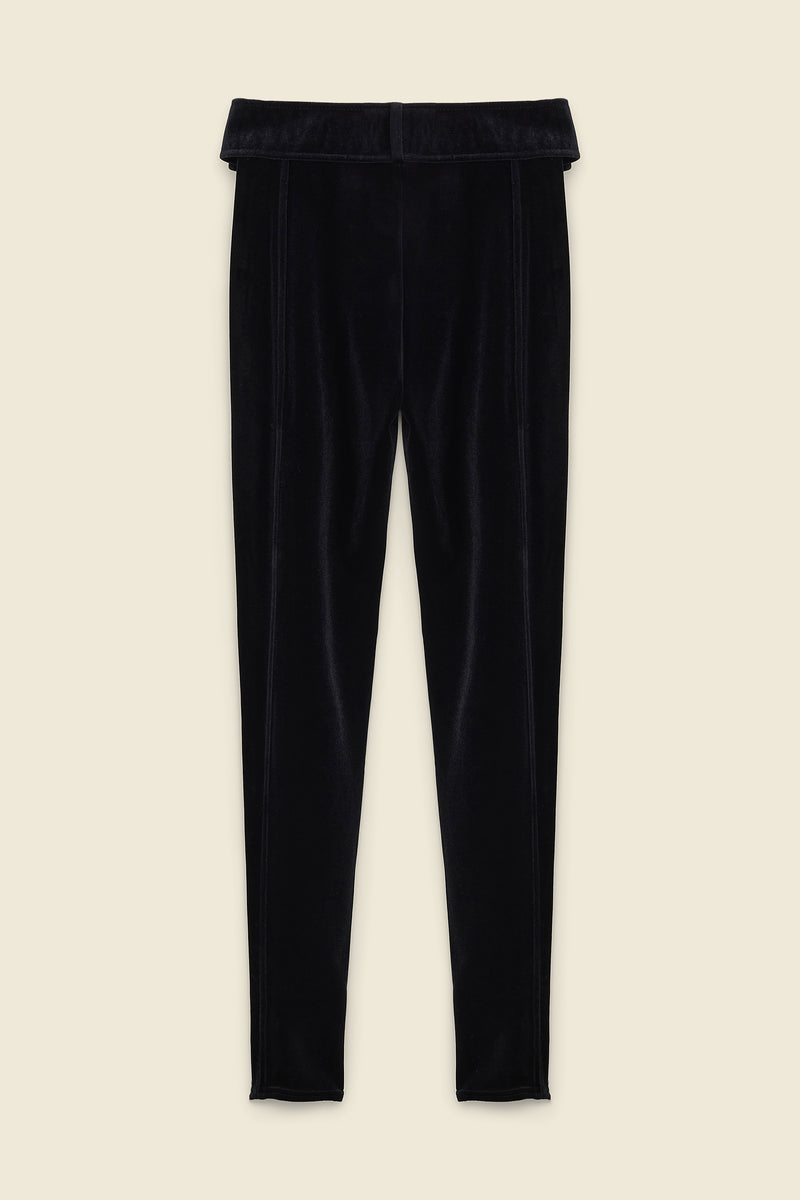 Dorothee Schumacher Soft Elegance Velvet Leggings - Ashia Mode - Vancouver, BC