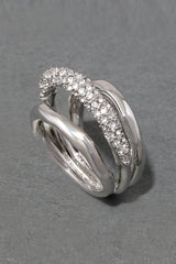 Alexis Bittar Solanales Crystal Orbiting Ring in Silver Vancouver. Shop Online or in Store. 
