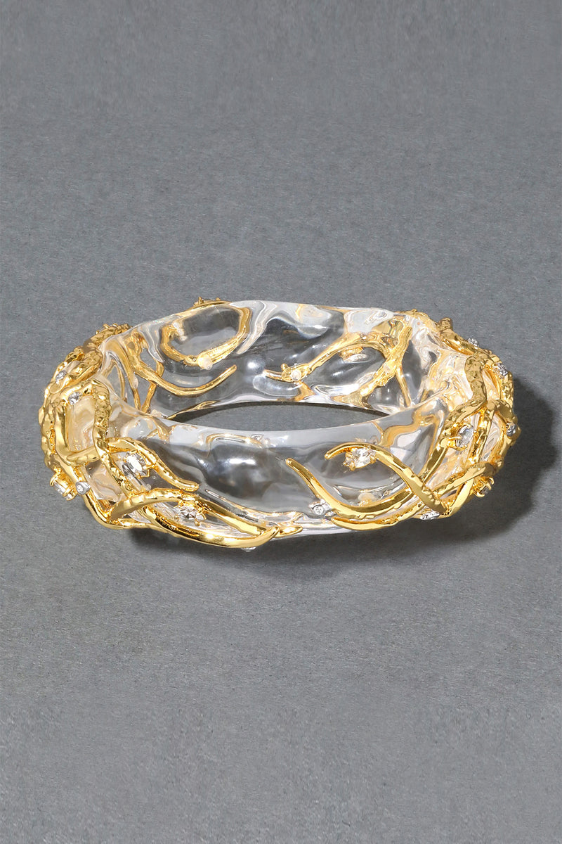 Alexis Bittar Liquid Vine Lucite Hinge Bracelet Vancouver. Shop Online or in Store. 