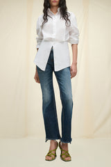 Dorothee Schumacher Denim Love Pants in Dark Blue - Ashia Mode - Vancouver, BC