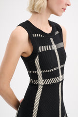 Dorothee Schumacher Check Challenge Dress Vancouver. Shop Online or in Store.
