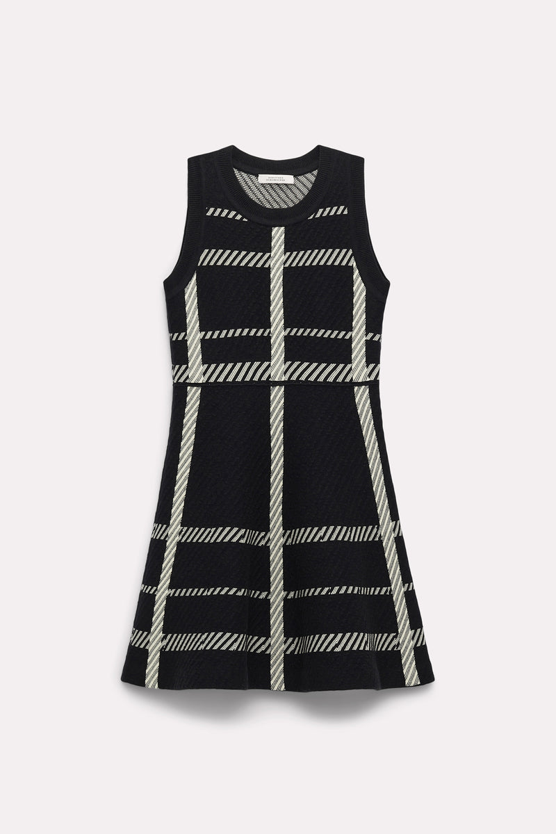 Dorothee Schumacher Check Challenge Dress Vancouver. Shop Online or in Store.