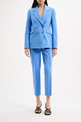 Dorothee Schumacher Emotional Essence Pants in Cornflower Blue Vancouver. Shop Online or in Store.