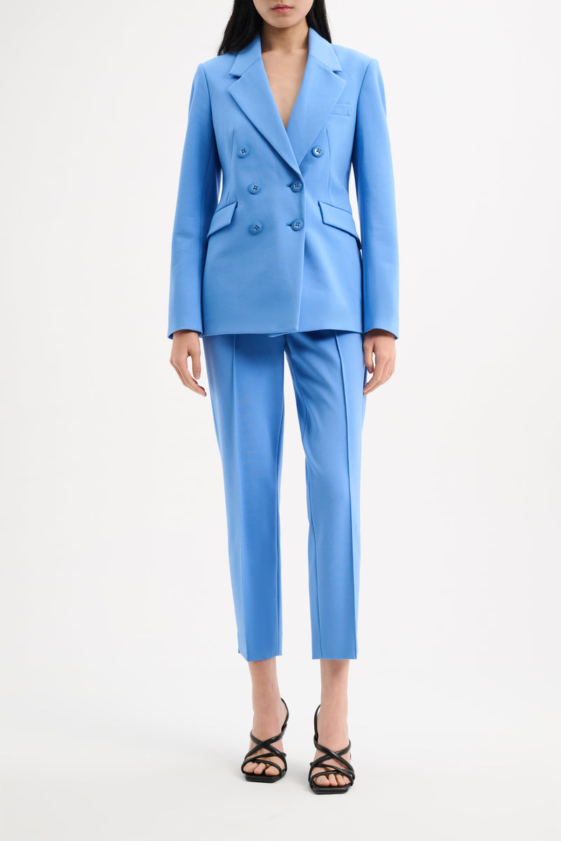 Dorothee Schumacher Emotional Essence Pants in Cornflower Blue Vancouver. Shop Online or in Store.