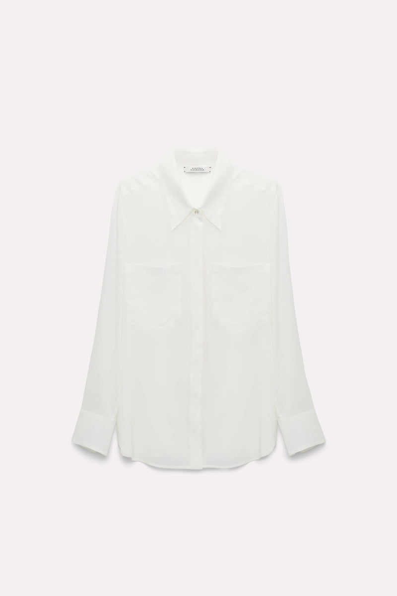 Dorothee Schumacher Sophisticated Volumes Silk blouse with Pockets
