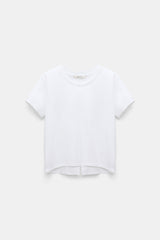 Dorothee Schumacher T-Shirt with Satin Bows on the Back in White