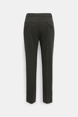 Dorothee Schumacher Stretch Knit Punto Milano Flared Pants in Charcoal