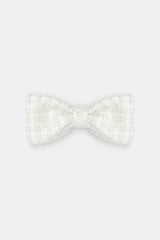 Dorothee Schumacher Embellished Maxi Bow Brooch in White