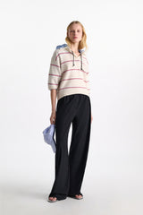 Dorothee Schumacher Techno Stretch Pull-On Style Pants in Black