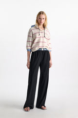 Dorothee Schumacher Techno Stretch Pull-On Style Pants in Black
