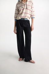 Dorothee Schumacher Techno Stretch Pull-On Style Pants in Black