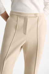 Dorothee Schumacher Cropped flares in Punto Milano in Oat Vancouver. Shop Online or in Store.