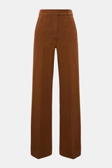 Dorothee Schumacher Punto Milano Wide Leg Pants in Hazelnut