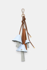 Dorothee Schumacher Handmade Leather Mushroom Accessory in Blue Terracotta