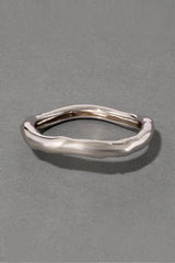 Alexis Bittar Medium Molten Bangle Bracelet in Silver Vancouver. Shop Online or in Store. 