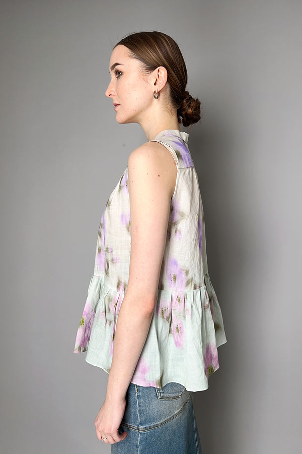 Pleats Please Issey Miyake Aurora Jungle Tunic in Multicolour