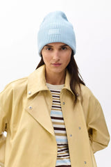 Rag & Bone Blake Wool Beanie in Sky Blue