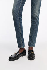 Dorothee Schumacher Subtle Shine Loafer in Black Vancouver. Shop Online or in Store.)