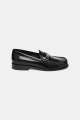 Dorothee Schumacher Subtle Shine Loafer in Black Vancouver. Shop Online or in Store.)