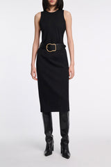 Dorothee Schumacher CPH Punto Milano Pencil Skirt in Black Vancouver. Shop Online or in Store.