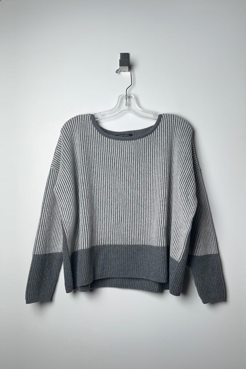 Annette Gortz Multi Toned Grey Cashmere Pullover - Ashia Mode – Vancouver, BC