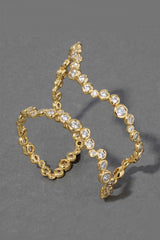 Alexis Bittar Asterales Gold Open Wave Cuff Bracelet in Gold Vancouver. Shop Online or in Store.