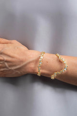 Alexis Bittar Asterales Gold Open Wave Cuff Bracelet in Gold Vancouver. Shop Online or in Store.
