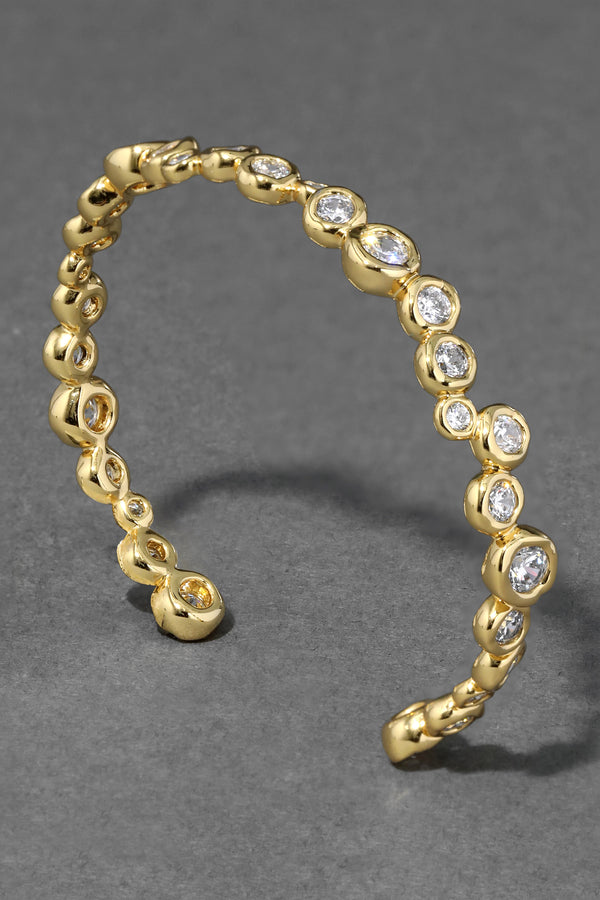 Alexis Bittar Asterales Skinny Cuff Bracelet in Gold Vancouver. Shop Online or in Store.