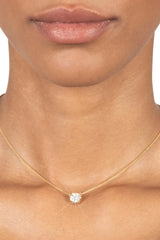 Alexis Bittar Asterales Solitaire Necklace in Gold Vancouver. Shop Online or in Store.