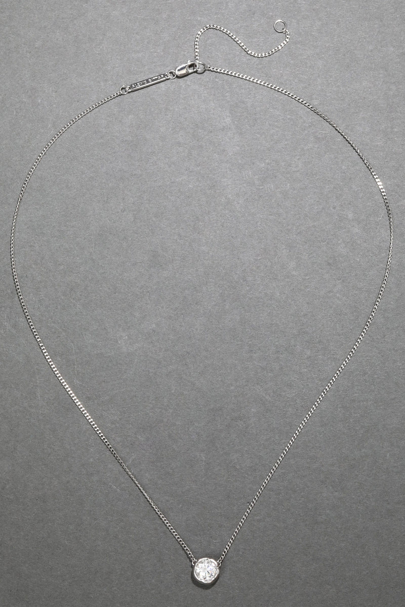 Alexis Bittar Asterales Solitaire Necklace in Silver Vancouver. Shop Online or in Store.