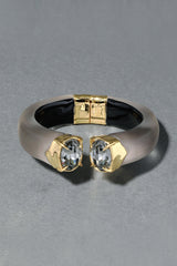 Alexis Bittar Bonbon Crystal Lucite Hinge Bracelet in Chocolate Vancouver. Shop Online or in Store. 