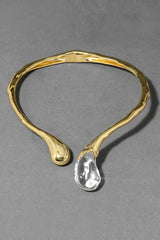 Alexis Bittar Clear Liquid Lucite Sprout Necklace Vancouver. Shop Online or in Store.