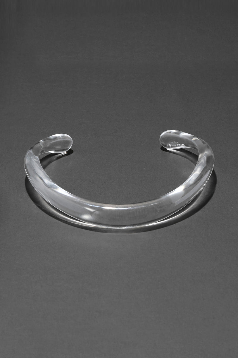 Alexis Bittar Liquid Clear Lucite Collar Necklace Vancouver. Shop Online or in Store