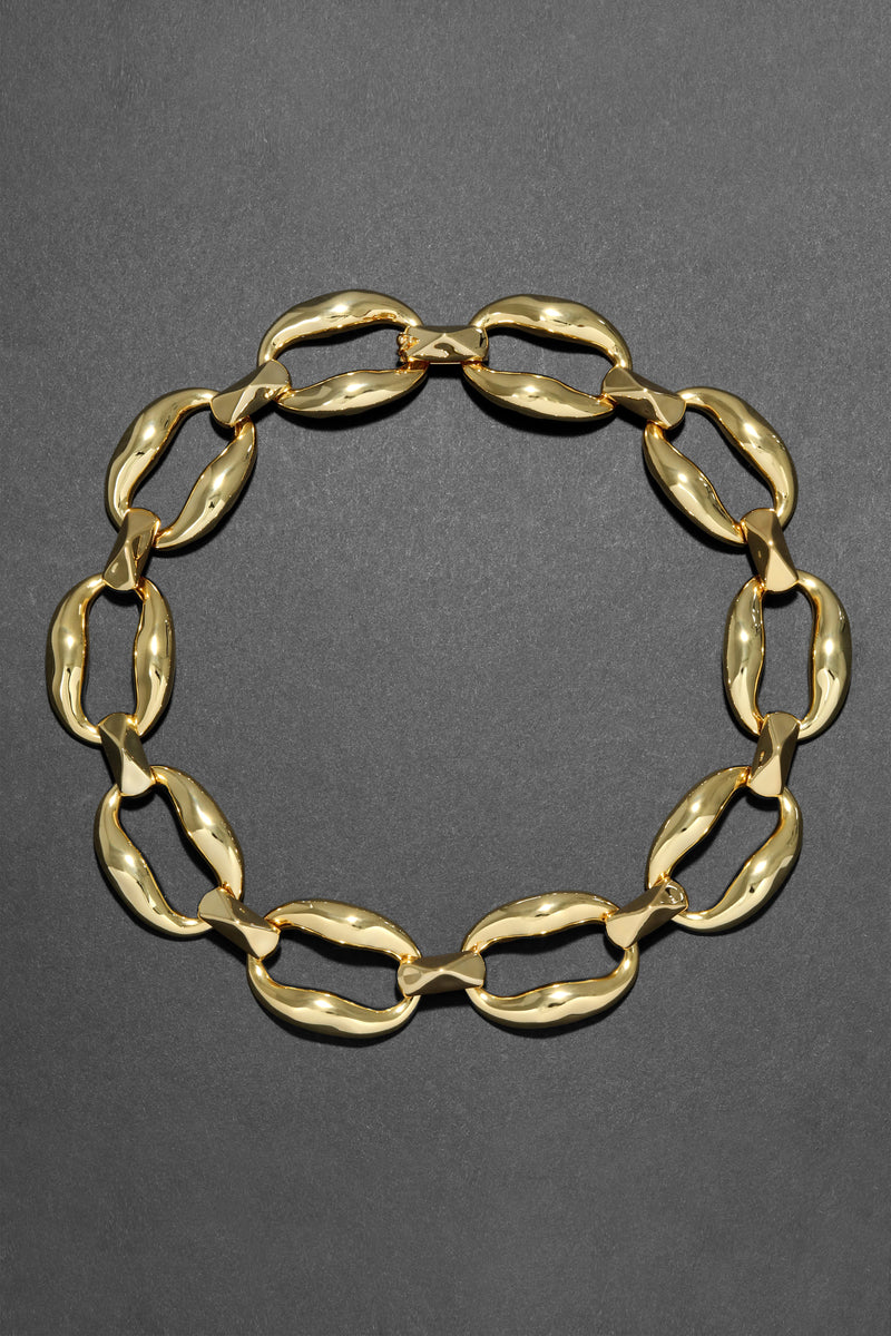 Alexis Bittar Molten Gold Link Necklace Vancouver. Shop Online or in Store.