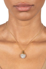 Alexis Bittar Solanales Crystal Gold Dripping Teardrop Necklace Vancouver. Shop Online or in Store.