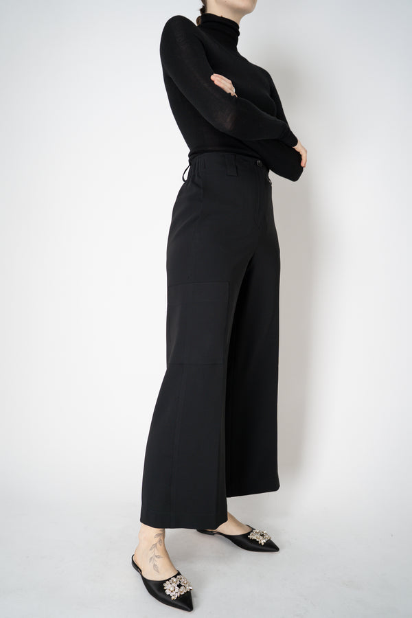 Annette Gortz Cady Culotte Cargo Trousers in Black Vancouver. Shop Online or in Store.