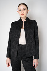Annette Gortz Embossed Brocade Jacket in Black Vancouver. Shop Online or in Store.