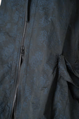 Annette Gortz Embossed Crepe Taffeta A-Line Vest with Cinchable Hem in Black Vancouver. Shop Online or in Store.