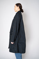Annette Gortz Embossed Taffeta Coat in Black Vancouver. Shop Online or in Store.