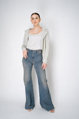 Annette Gortz Knit Viscose Cardigan in Bisque Vancouver. Shop Online or in Store.
