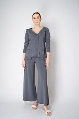Annette Gortz Knit Viscose Cardigan in Dusk Vancouver. Shop Online or in Store.