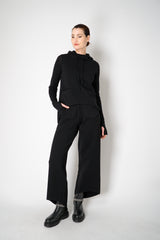 Annette Gortz Wide Leg Knit Pants with 3D Pockets in Black Vancouver. Shop Online or in Store.