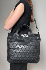 Bao Bao Crystal Matte Handbag in Black