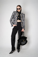Balmain Edge-To-Edge Tweed Houndstooth Jacket Vancouver. Shop Online or in Store.