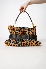 Balmain Medium Anthem Ponyskin-Style Leopard Print Bag Vancouver. Shop Online or in Store.