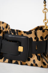 Balmain Mini Anthem Ponyskin-Style Leopard Print Bag Vancouver. Shop Online or in Store.