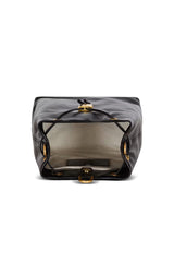 Balmain Pulse Calfskin Leather Backpack with Gold Metal Chains in Black Vancouver. Shop Online or in Store.
